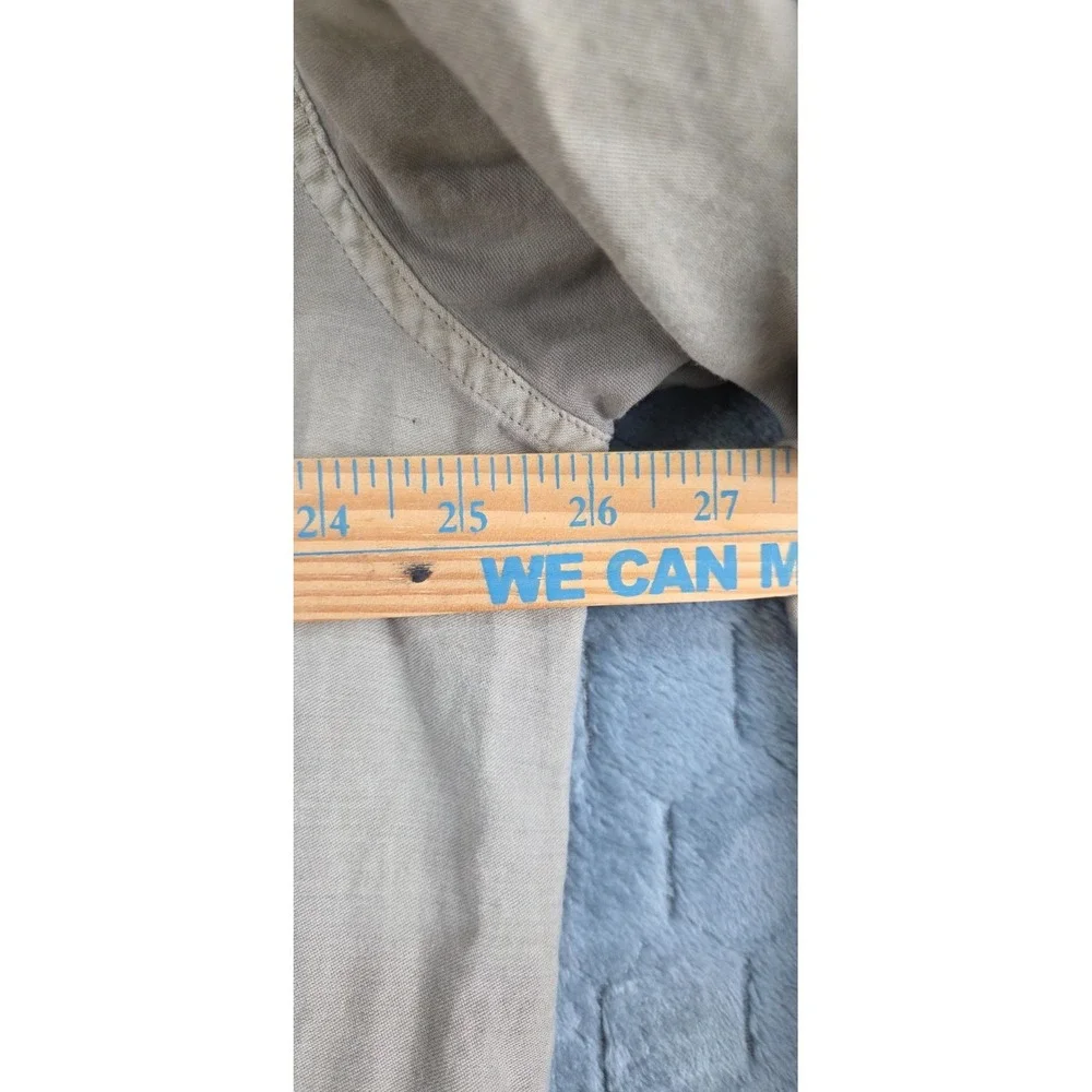 Carbon 2 Cobalt‎ Shirt Mens Large Beige Textured Button Up Long Sleeve